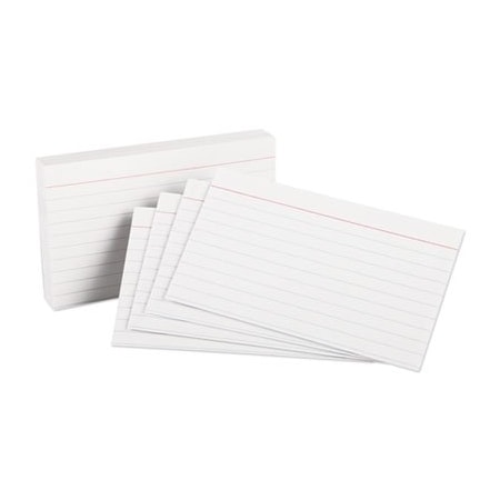 Tops Business Forms Oxford, Ruled Index Cards, 3 X 5, White, 100PK 31